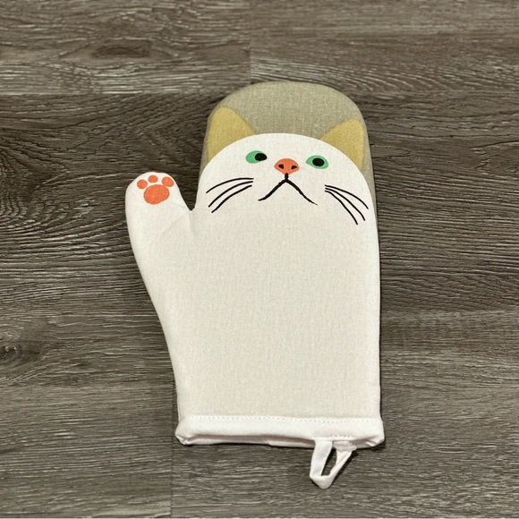 Kitten Cat Baking / Cooking Mitten ❘ Mitt - Ivory Color (1pc) - Picture 1 of 2